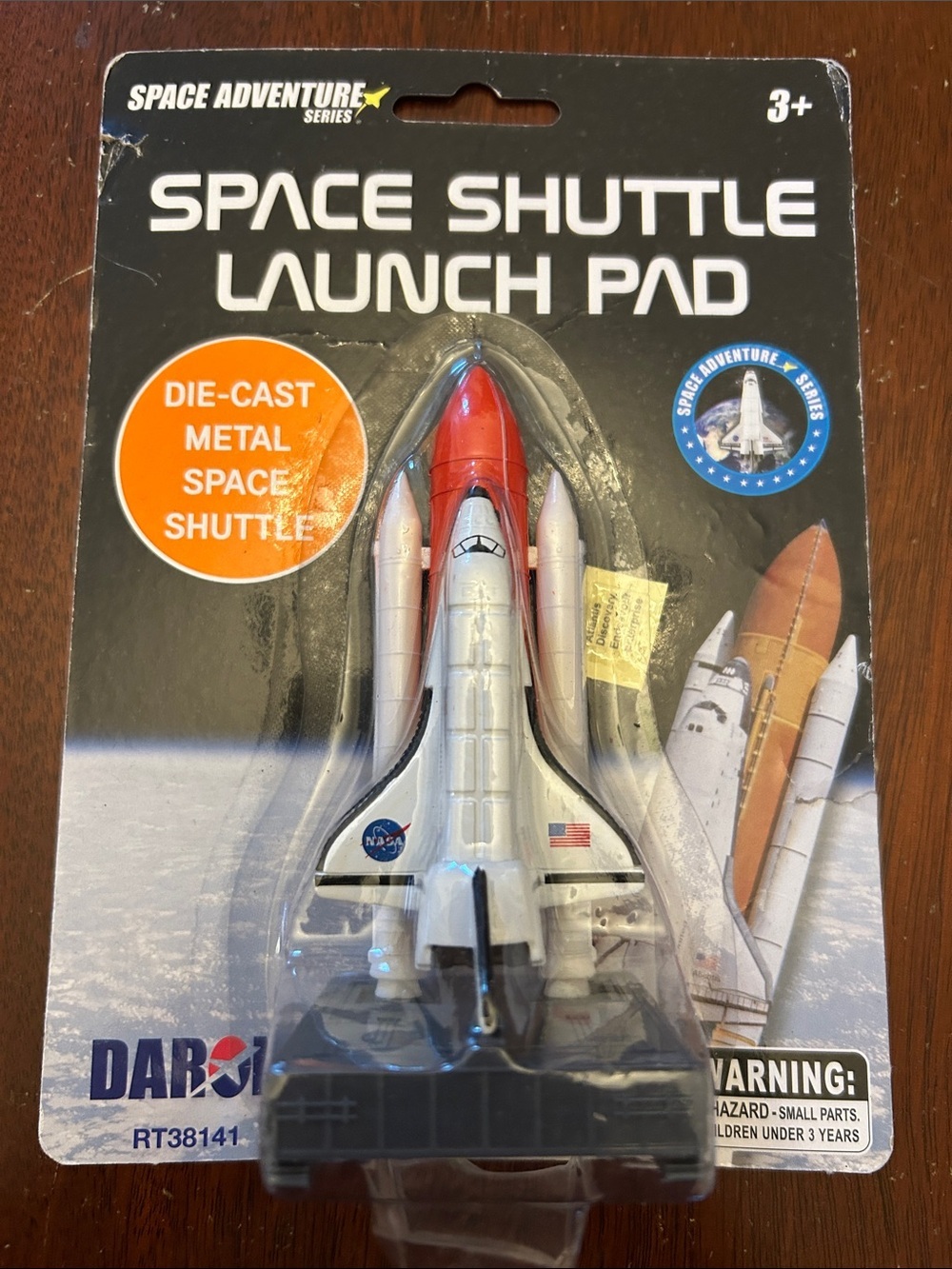 Space Adventure Space Shuttle Launch Pad Die-Cast Toy NWT
